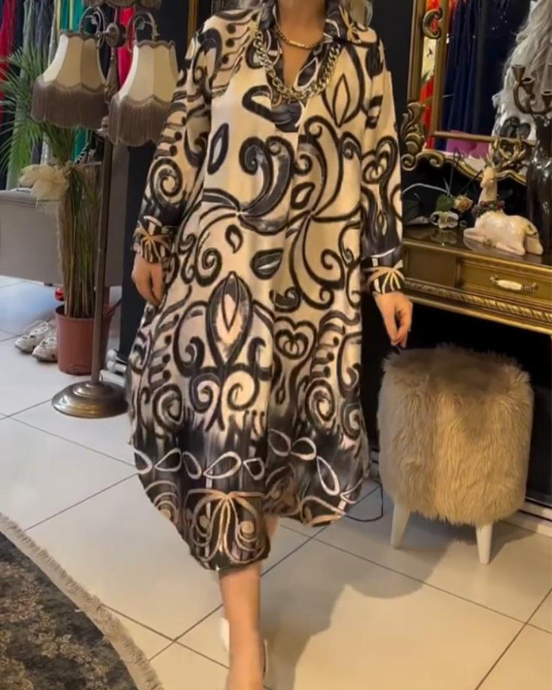 Ropa elegante con estampado