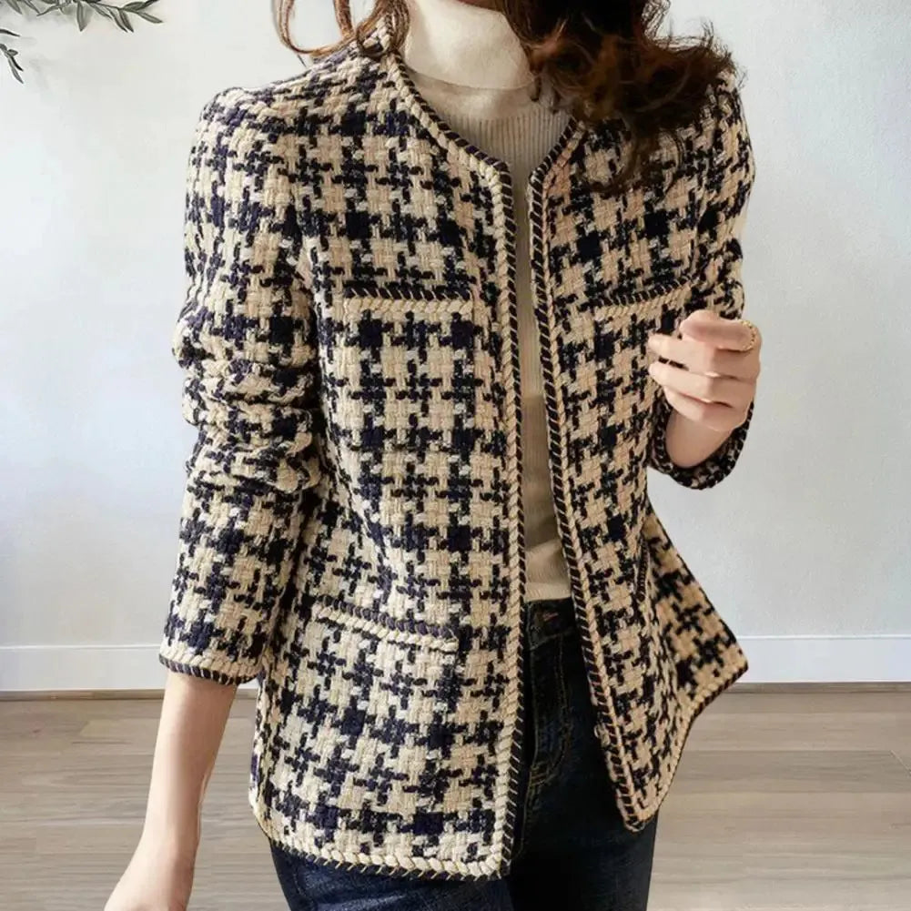 Chaqueta de cuadros Chic