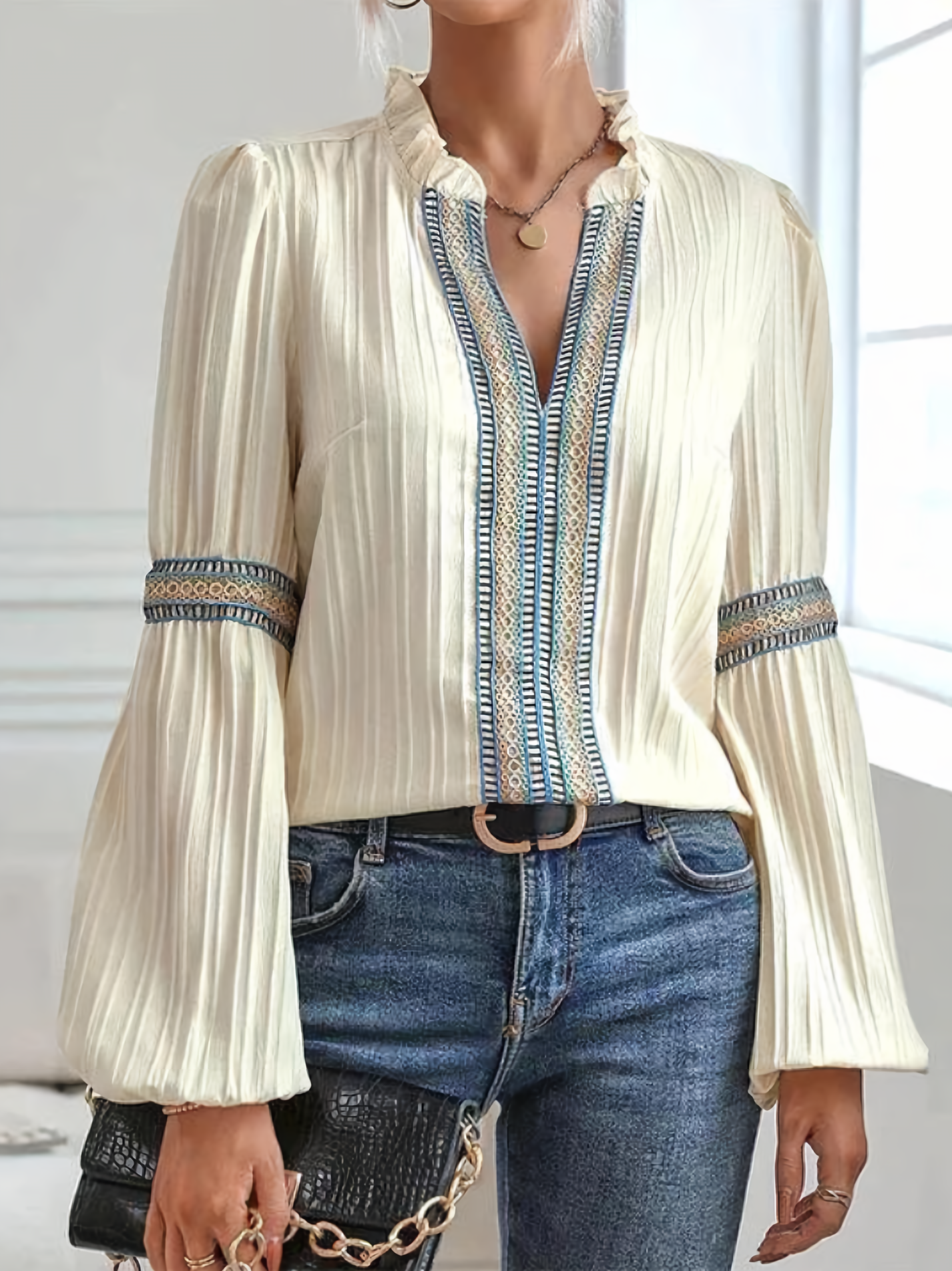 Blusa de Encaje