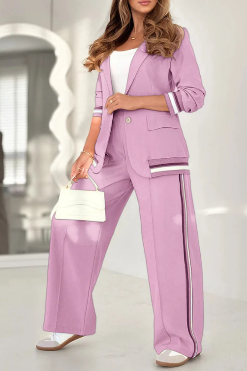 Conjunto a rayas chic