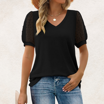 Top Elegante con Escote en V