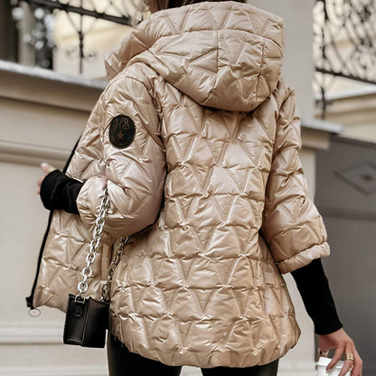 Chaqueta caliente y moderna