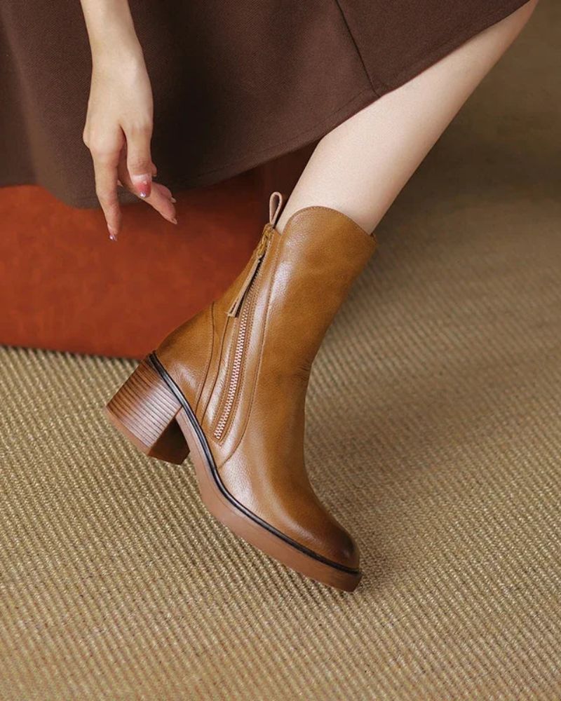 Botas altas con tacones