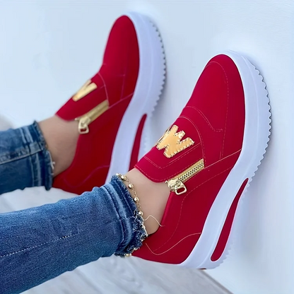 Zapatos ortopédicos con cremallera