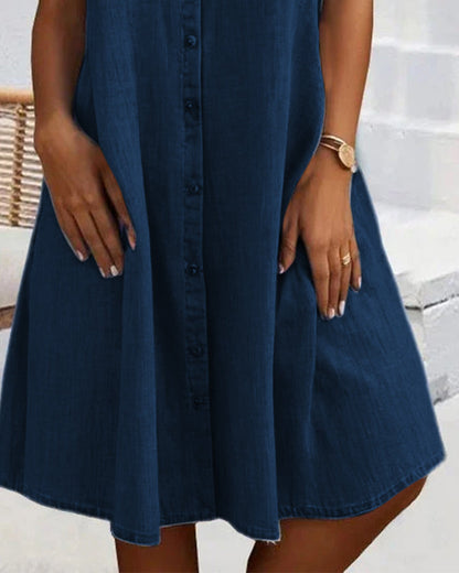 Vestido Camisa de Denim