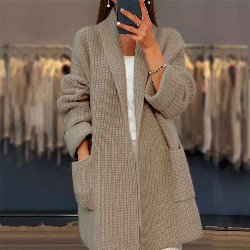 Suéter de punto suave para mujeres