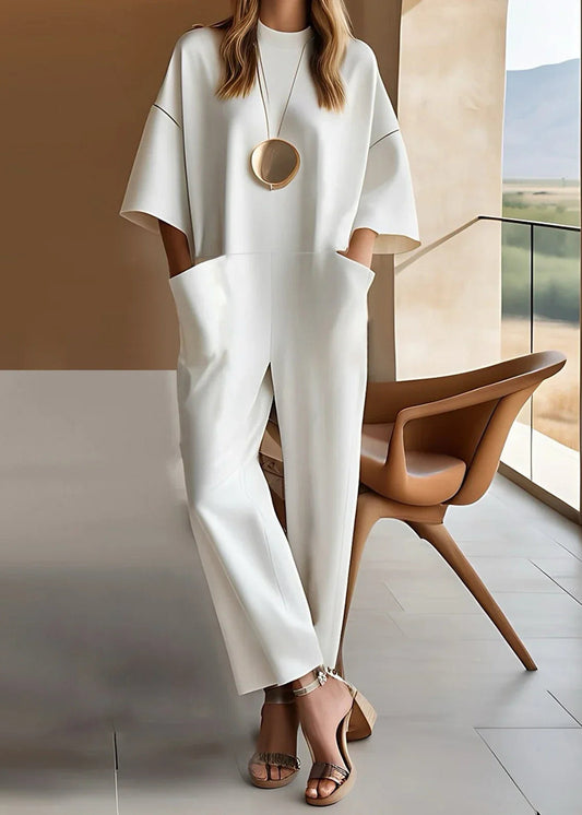 Combinaison Elegante de Manga Corta