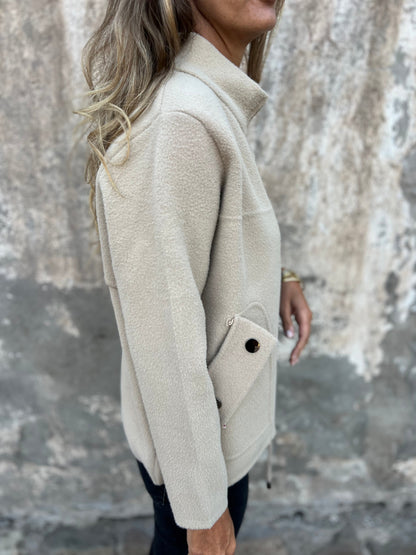 Chaqueta Elegante para Mujer con Talla Ajustable