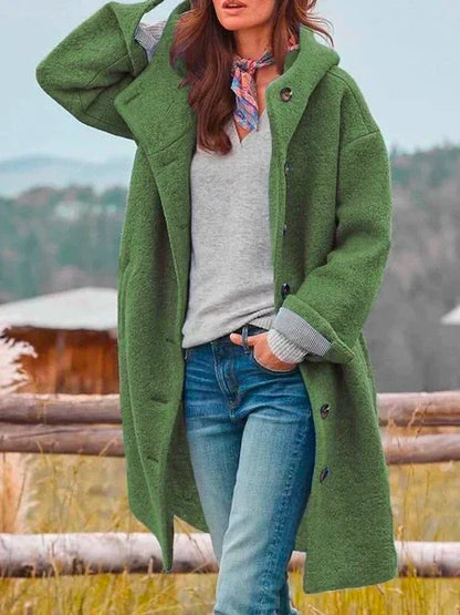 Chaqueta de otoño con capucha