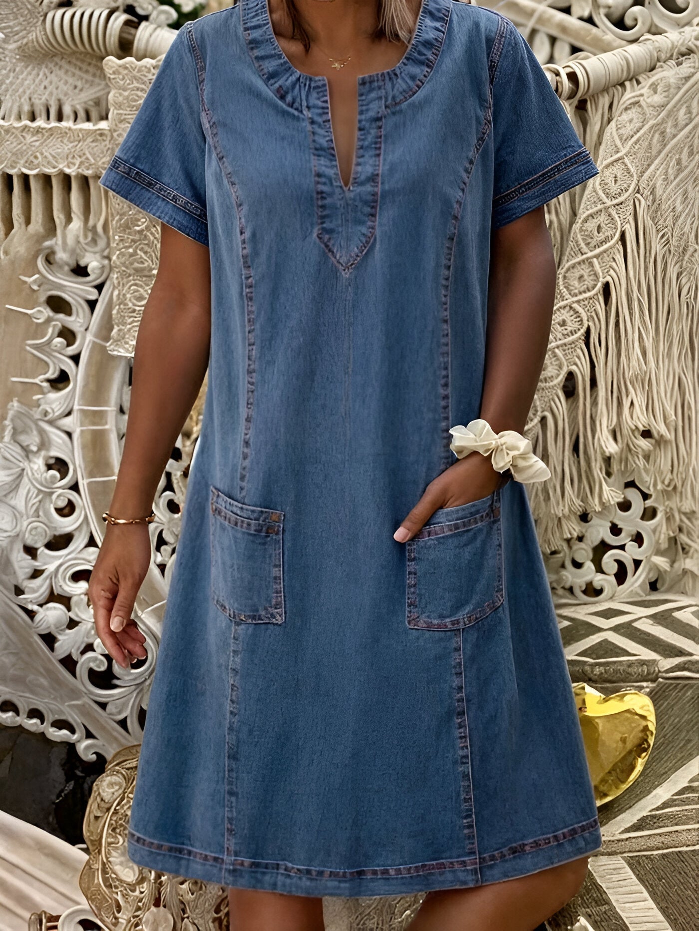 Vestido de Jean Relax