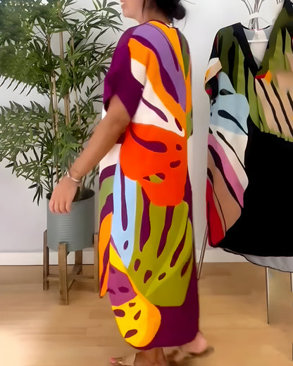 Vestido de hojas