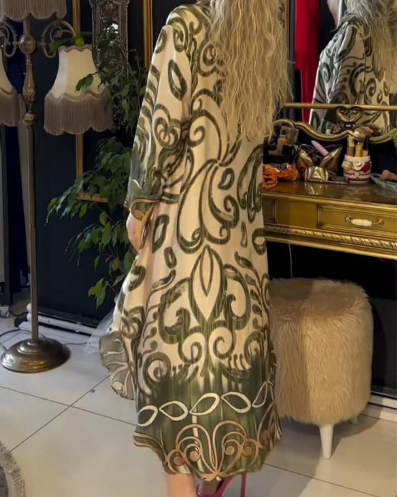 Ropa elegante con estampado