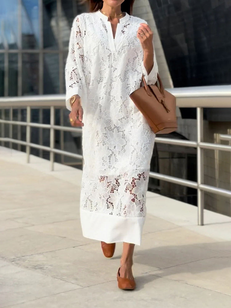Ropa Midi Elegante con Bordado