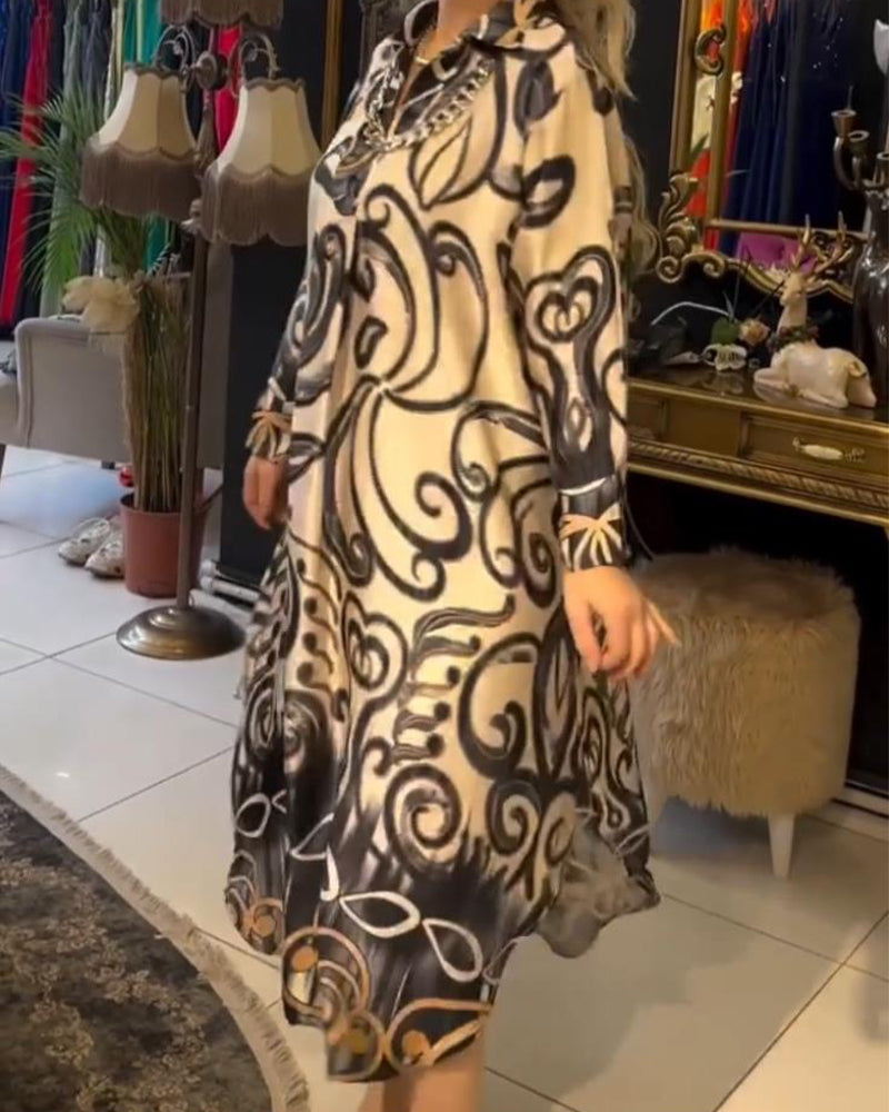 Ropa elegante con estampado