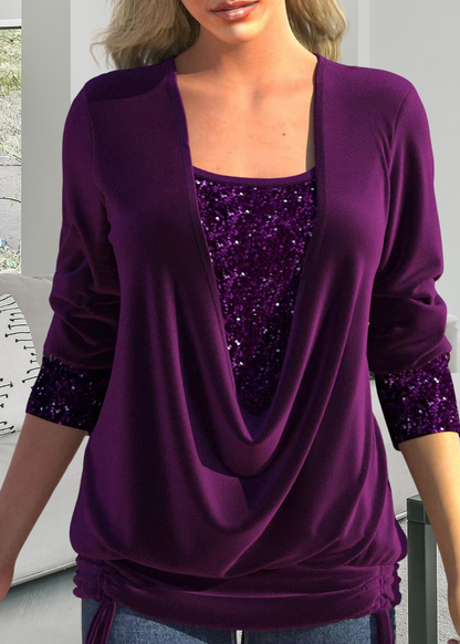 Top Elegante de Dos Piezas
