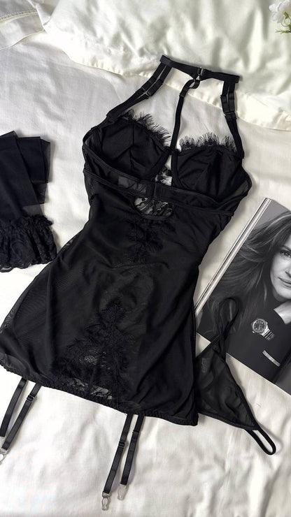 Conjunto de Lencería Allure (3 piezas)