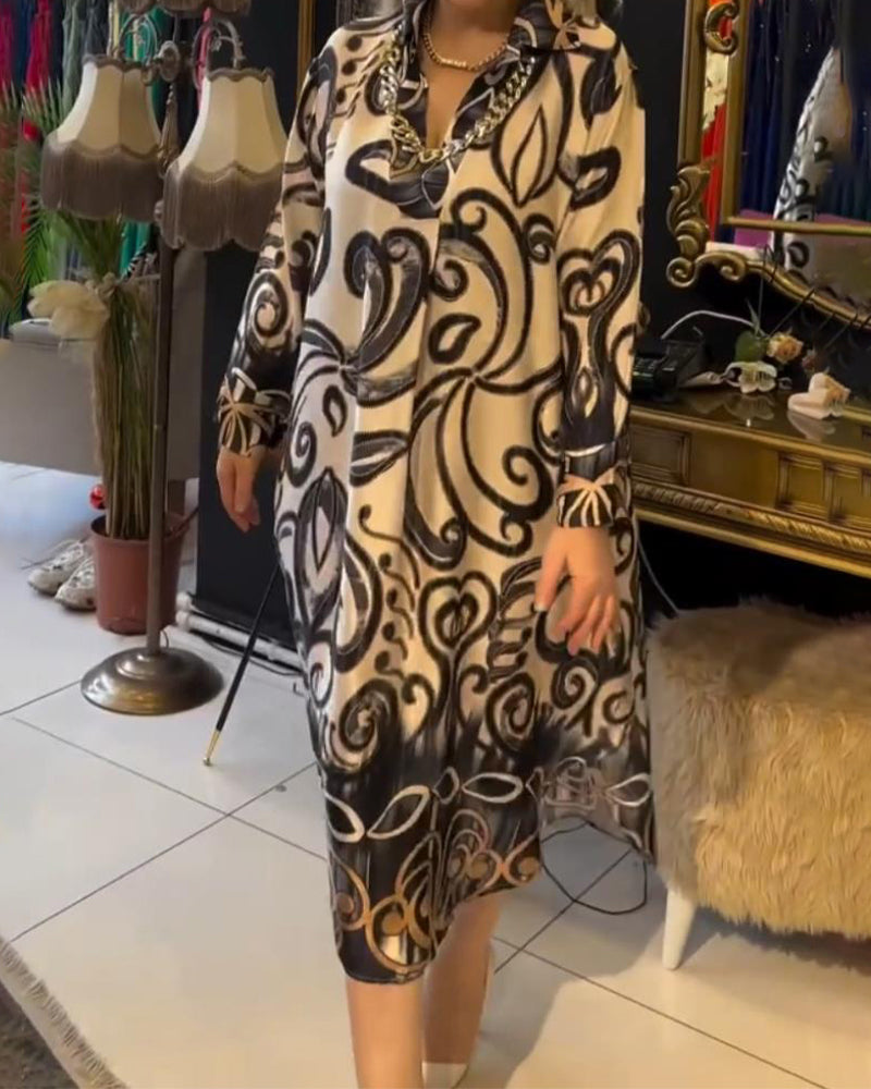 Ropa elegante con estampado