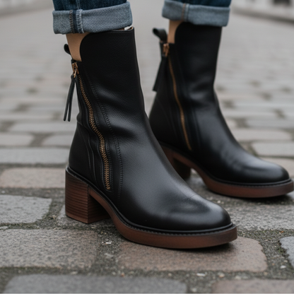 Botas altas con tacones