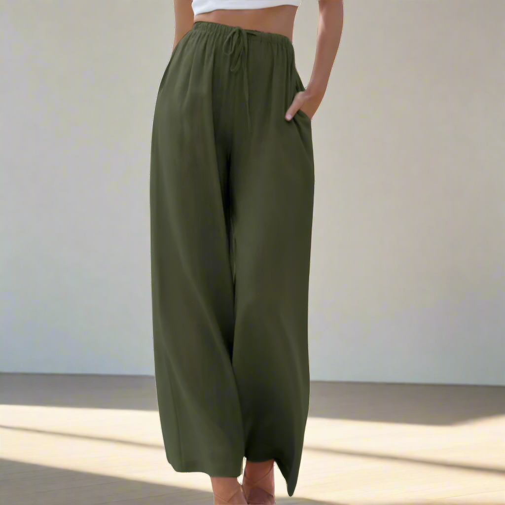 Pantalón de Lino Premium