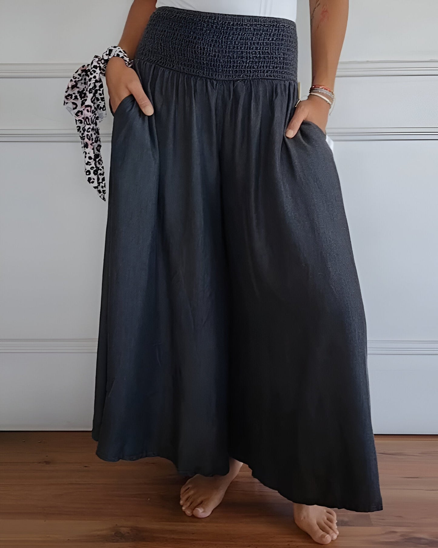 Pantalón con Cintura Elástica