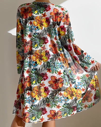 Conjunto de Bikini con Pareo de Lujo