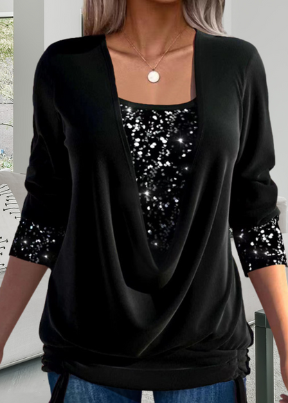 Top Elegante de Dos Piezas