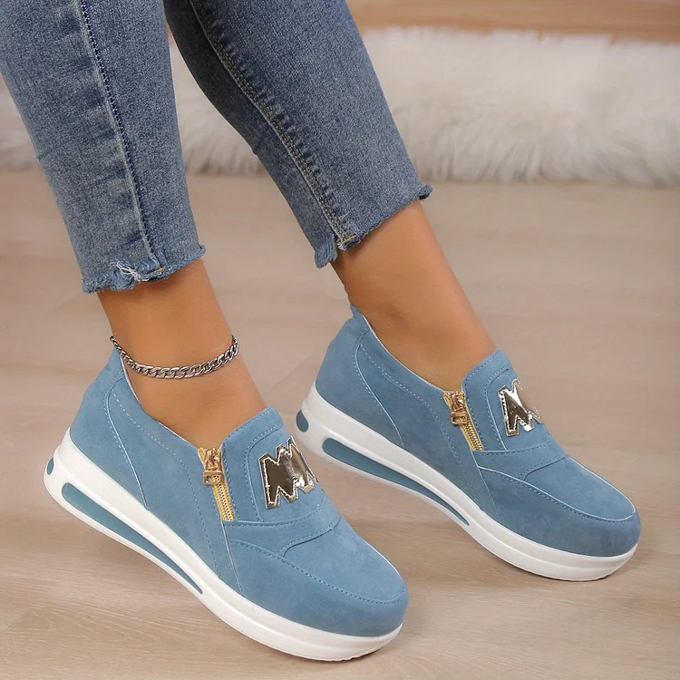 Zapatos ortopédicos con cremallera
