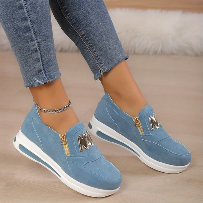 Zapatos ortopédicos con cremallera