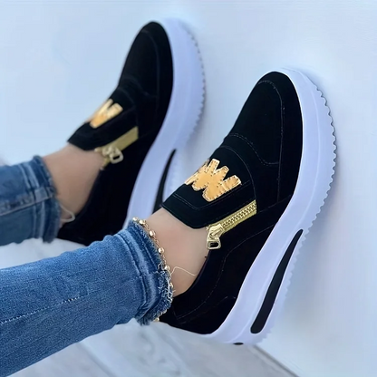 Zapatos ortopédicos con cremallera