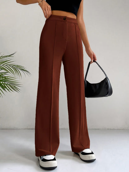 Pantalón de Cintura Alta de Moda