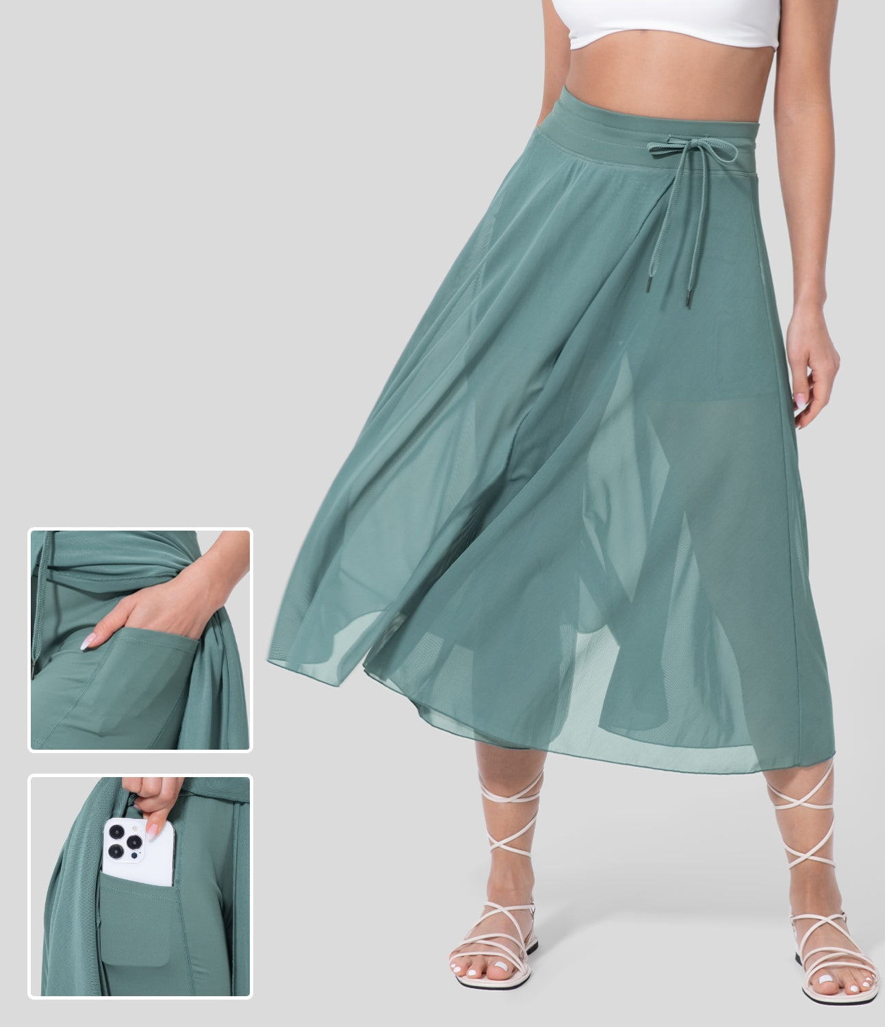 Falda Elegante 2-en-1