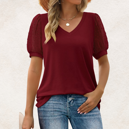 Top Elegante con Escote en V
