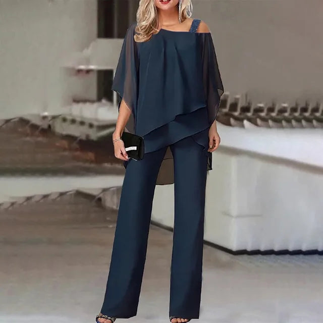Conjunto Elegante de Dos Piezas