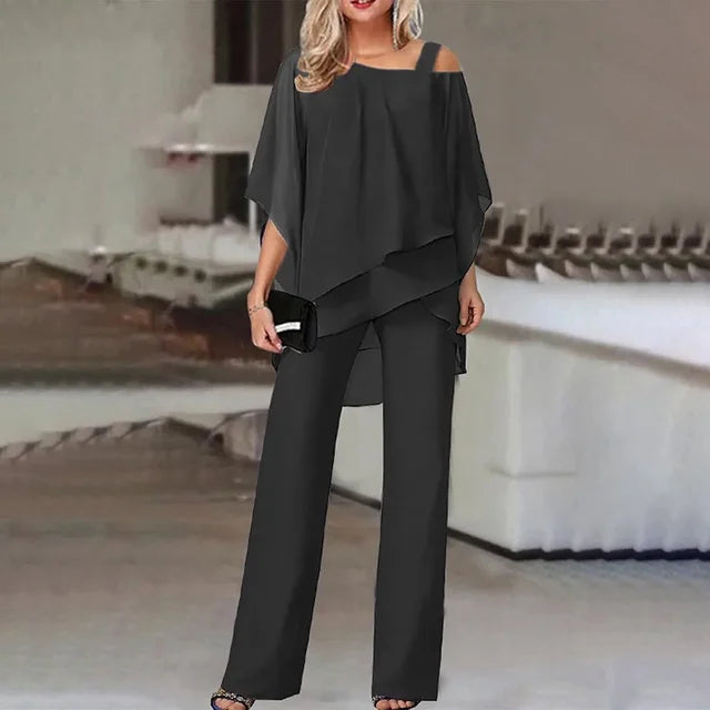 Conjunto Elegante de Dos Piezas