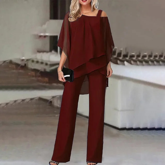 Conjunto Elegante de Dos Piezas