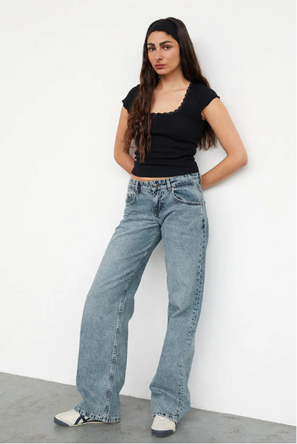 Jeans de Cintura Baja