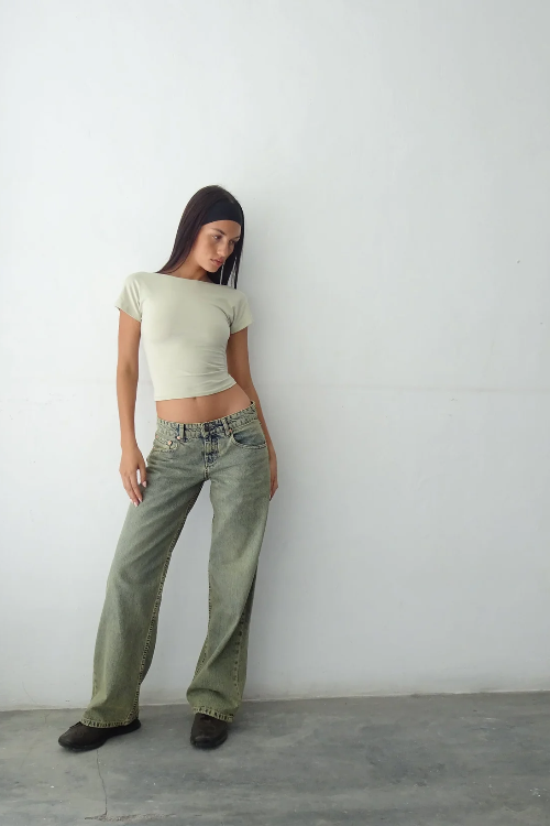 Jeans de Cintura Baja