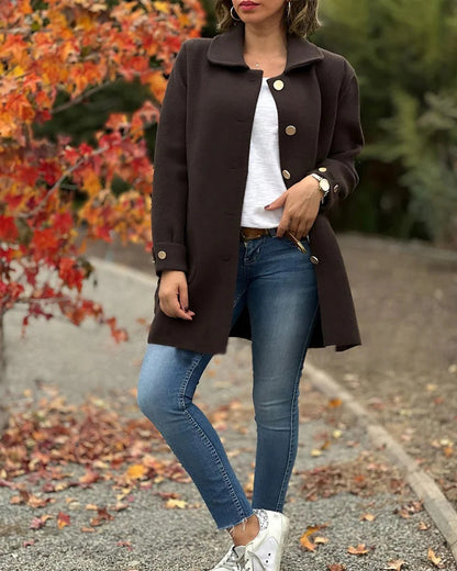 Chaqueta de otoño de lujo