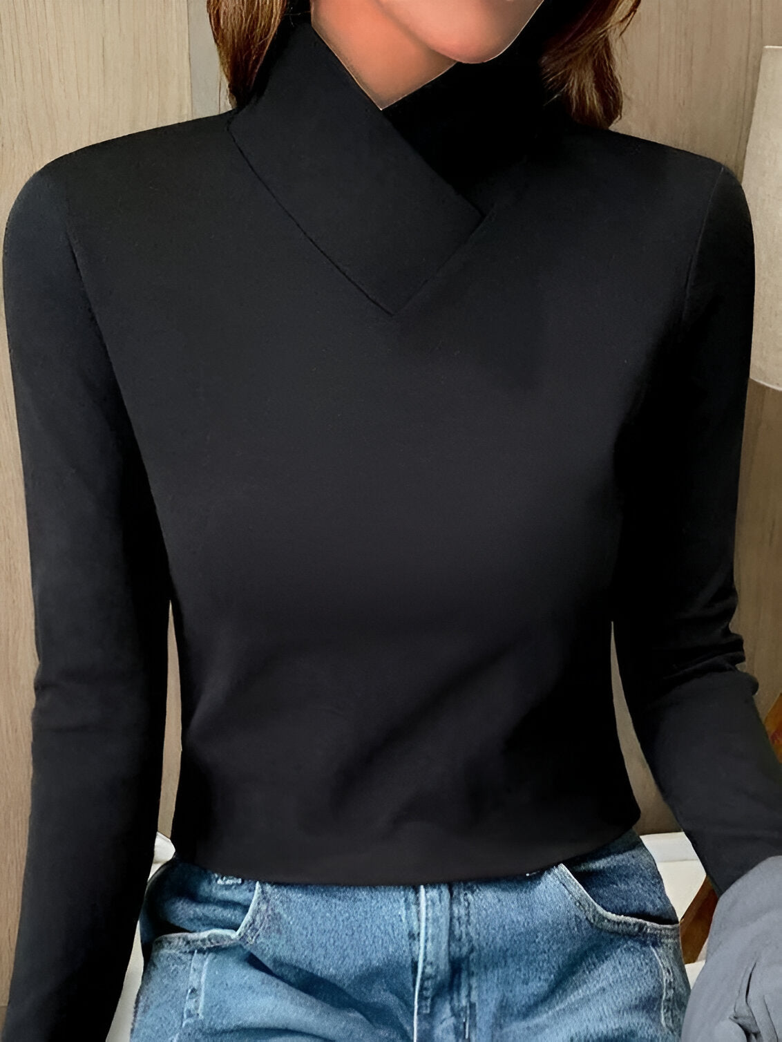 Top de Cuello Asimétrico