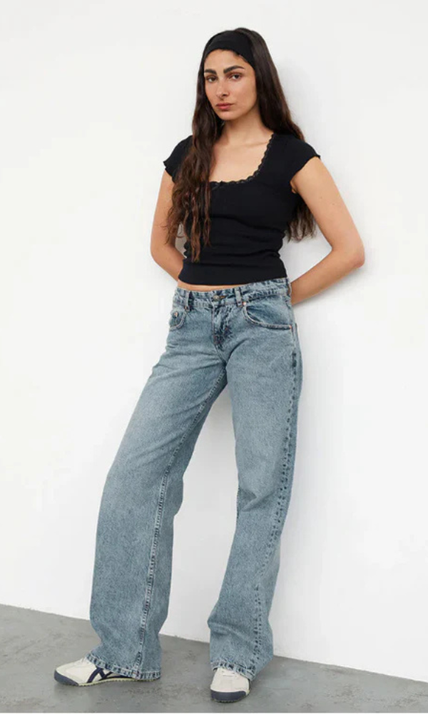Jeans de Cintura Baja