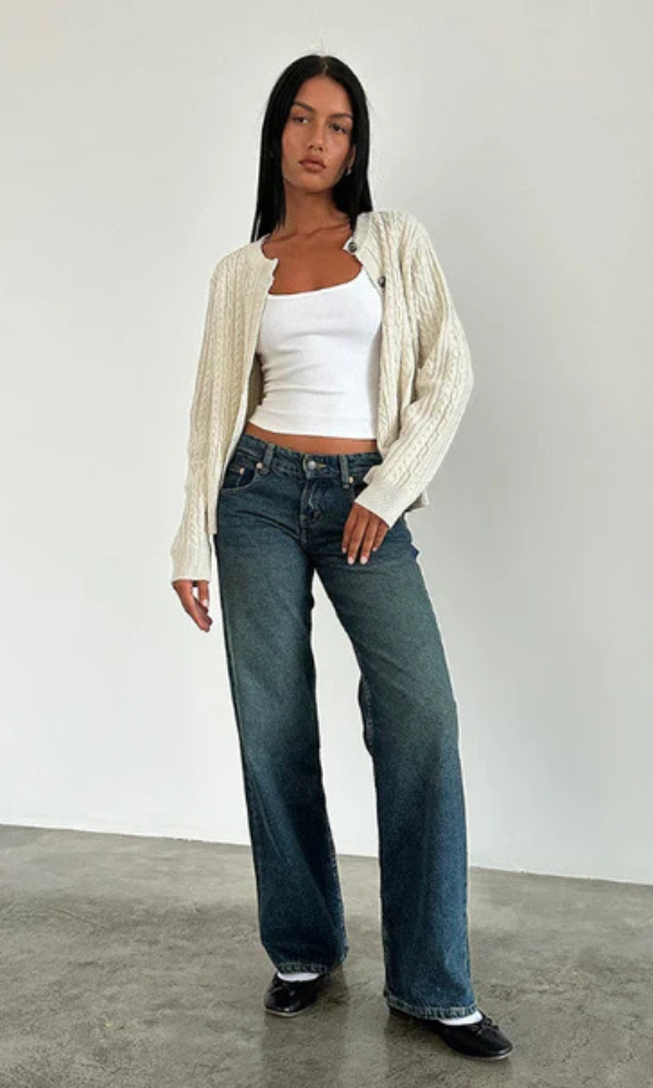 Jeans de Cintura Baja