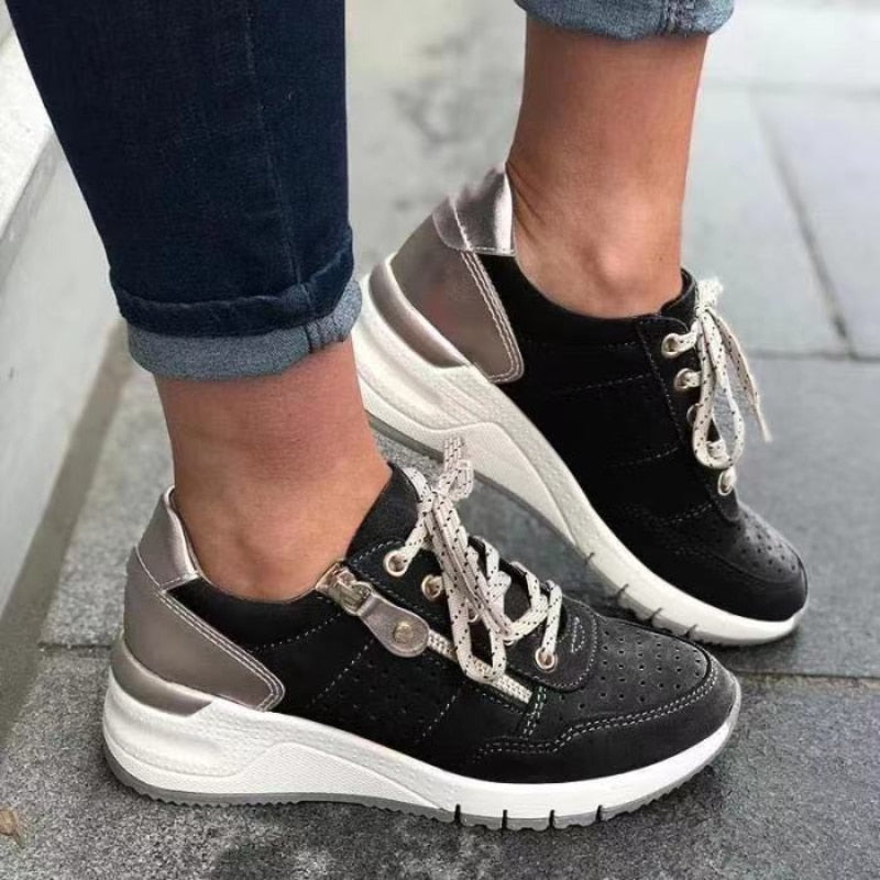 Zapatillas con Cierre de Cremallera