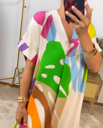 Vestido de hojas