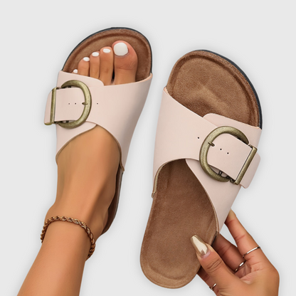 Sandalias confort-chic