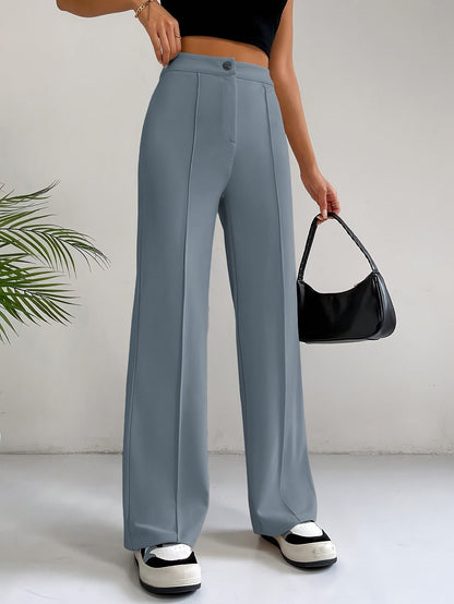 Pantalón de Cintura Alta de Moda
