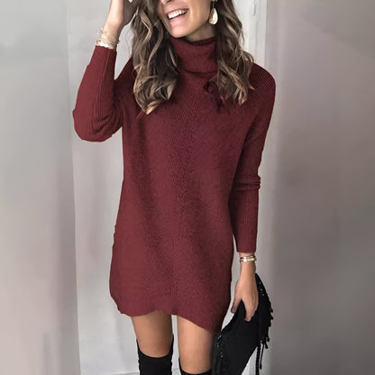 Ropa de Punto con Cuello Alto