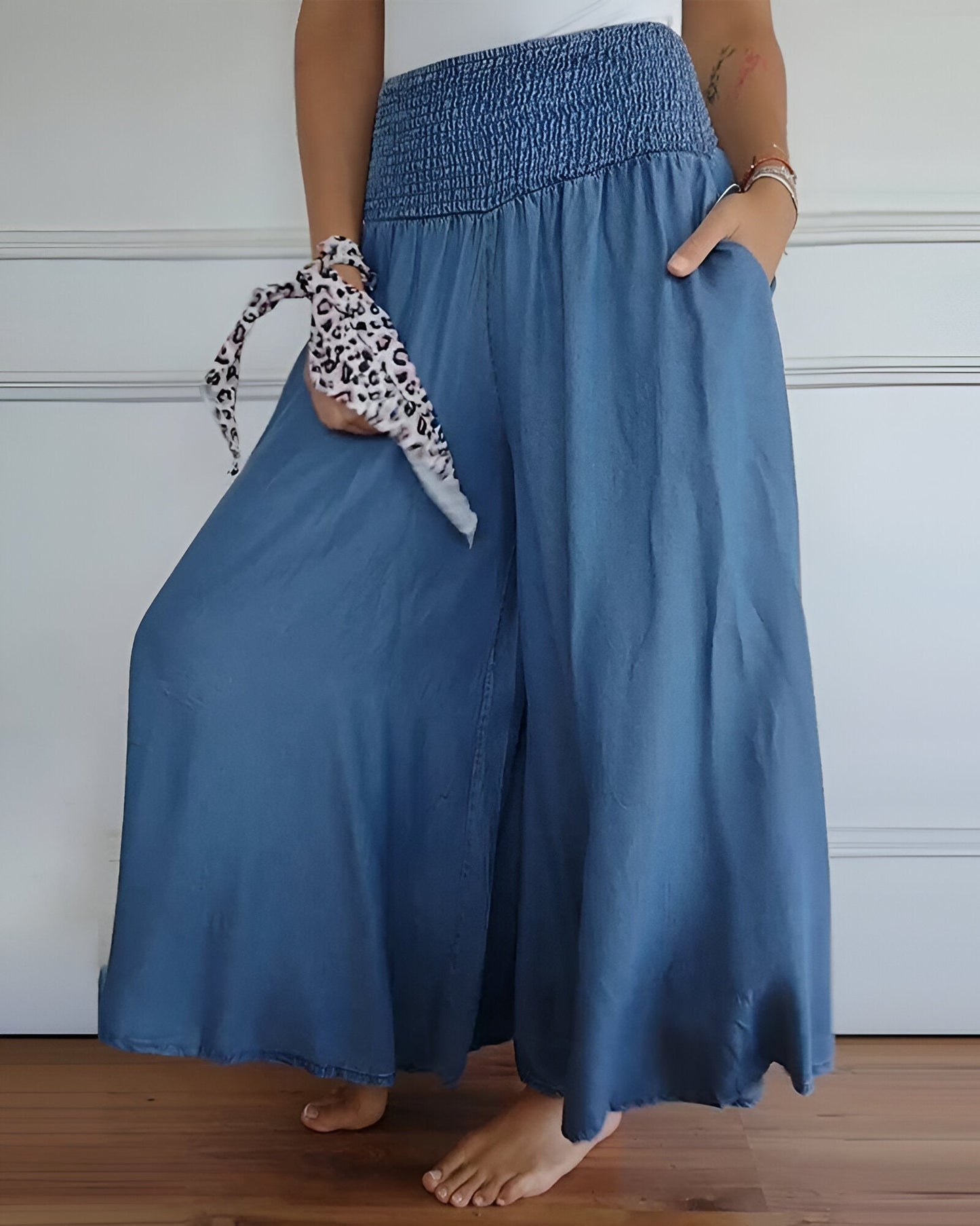Pantalón con Cintura Elástica
