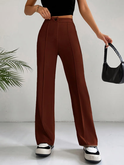 Pantalón de Cintura Alta de Moda