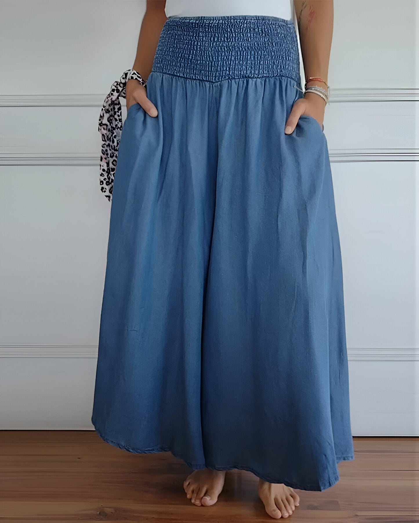 Pantalón con Cintura Elástica