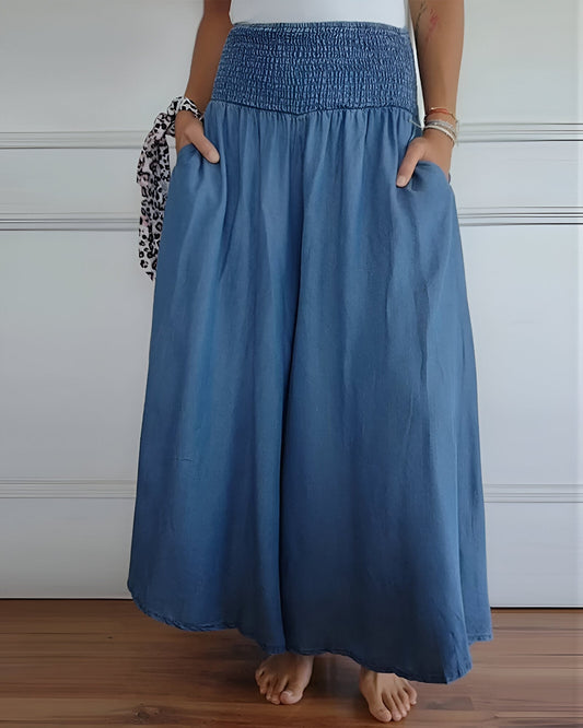 Pantalón con Cintura Elástica